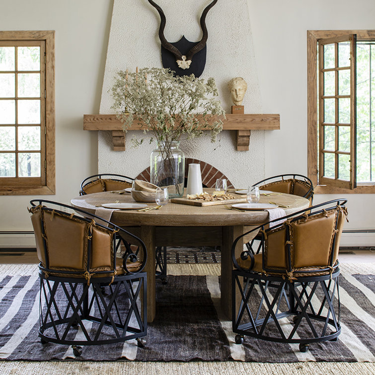 WoodbridgeFurniture 64'' Solid Oak Dining Table | Wayfair